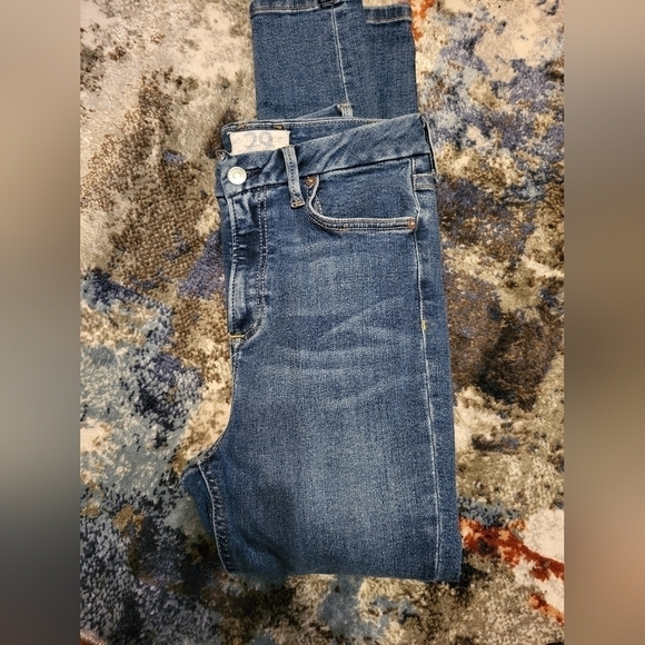 WE THE FREE 29 denim women's jeans skinny 7/8 rise 11" - Picture 7 of 12